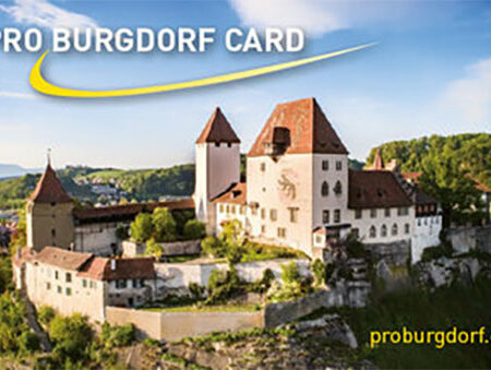 Pro Burgdorf Card Schloss Panorama